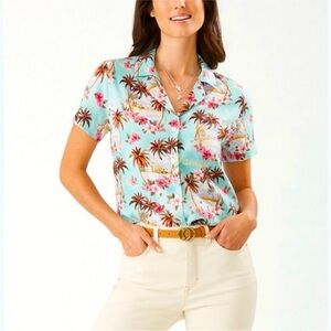 Tommy Bahama Talulla Hawaii Silk Camp Shirt